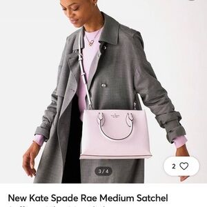 NWOTS Kate Spade New York ♠️Lilac Leather Satchel